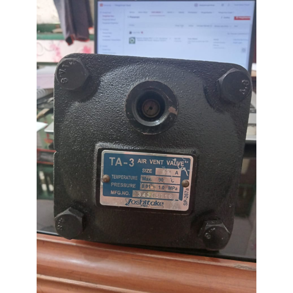 Jual Air Vent Valve Yoshitake TA 3 / Air Vent Valve 3/4" Yoshitake