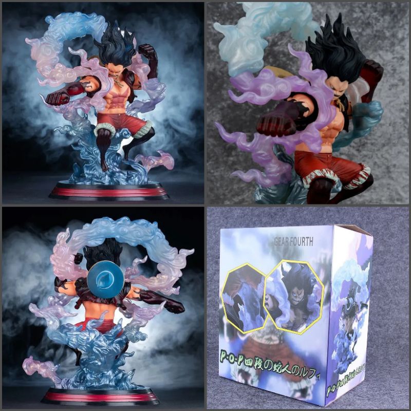 Jual Action Figure One Piece Monkey D Luffy Gear 4 King Kong Gun ...