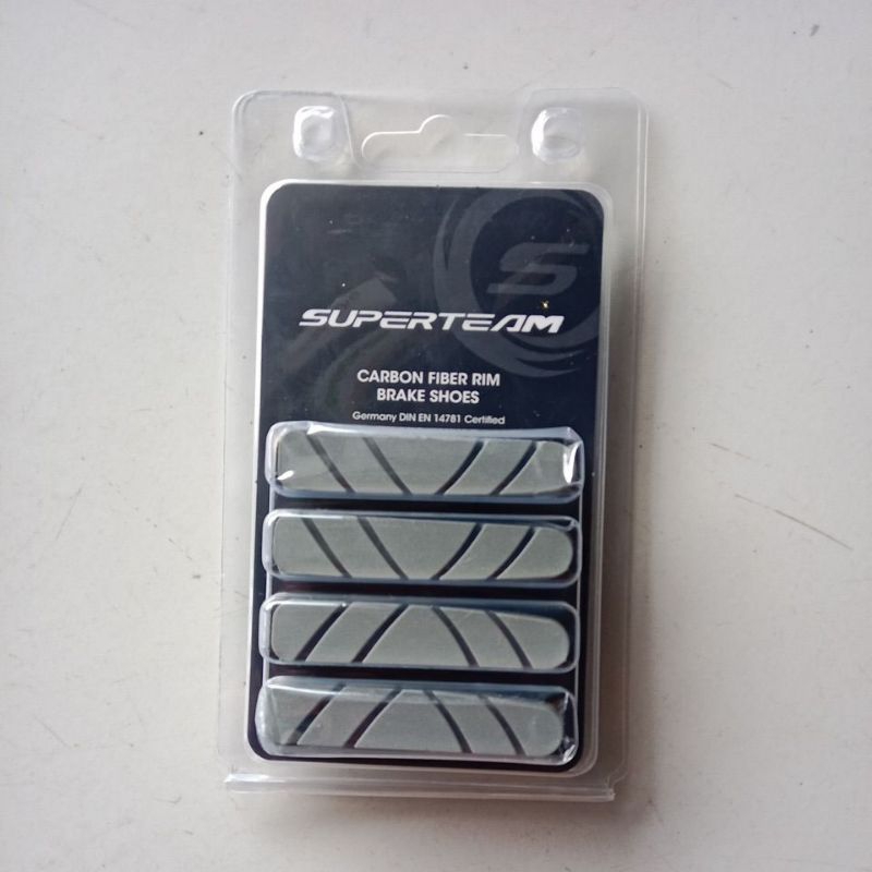 Jual Brake Shoe Pad Superteam For Carbon Rim Brake Line - Kampas Rem ...
