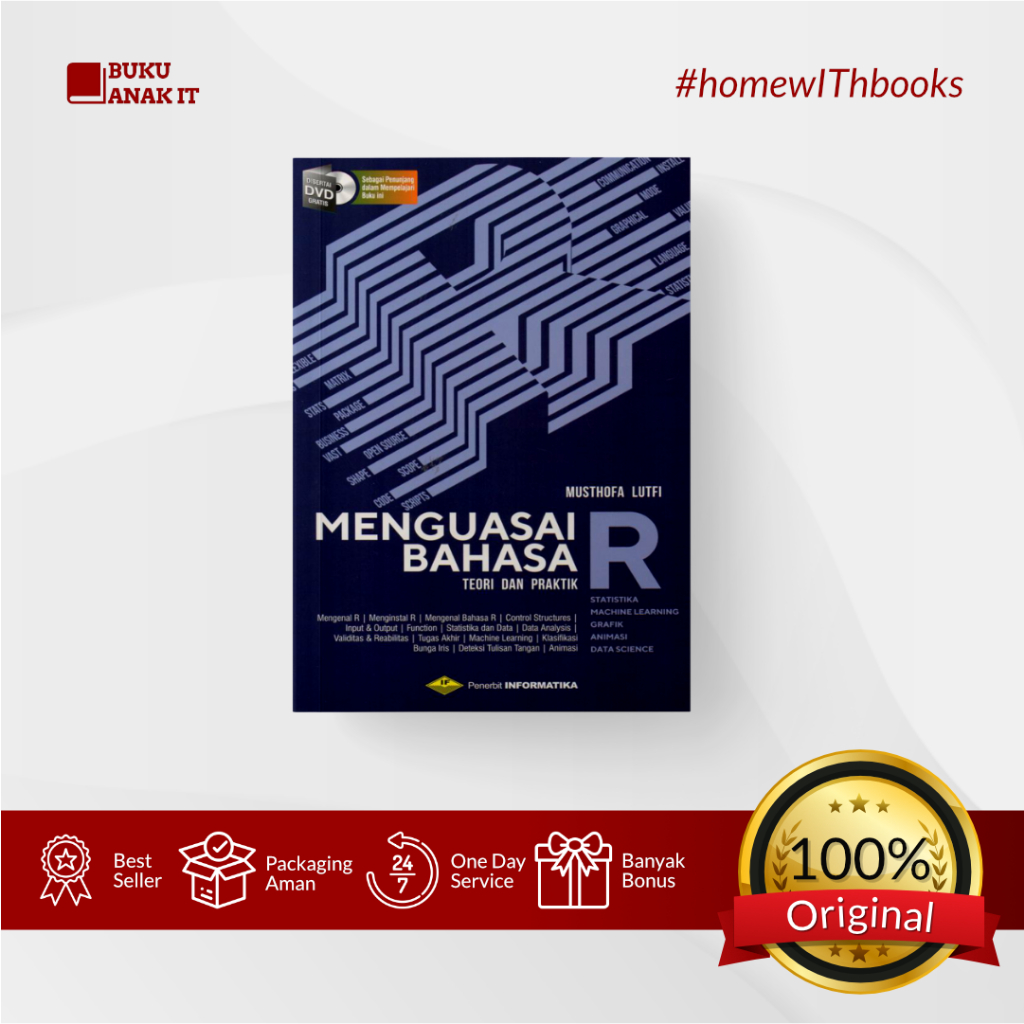Jual BUKU MENGUASAI BAHASA R TEORI DAN PRAKTIK MUSTHOFA LUTFI | Shopee ...