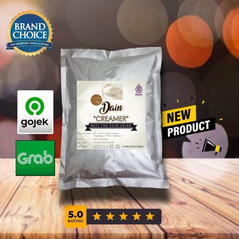 Jual Dain Creamer Nabati Bubuk Krimer Premium 1KG Cocok Untuk Es Kopi Bukan Max Creamer DAIRY