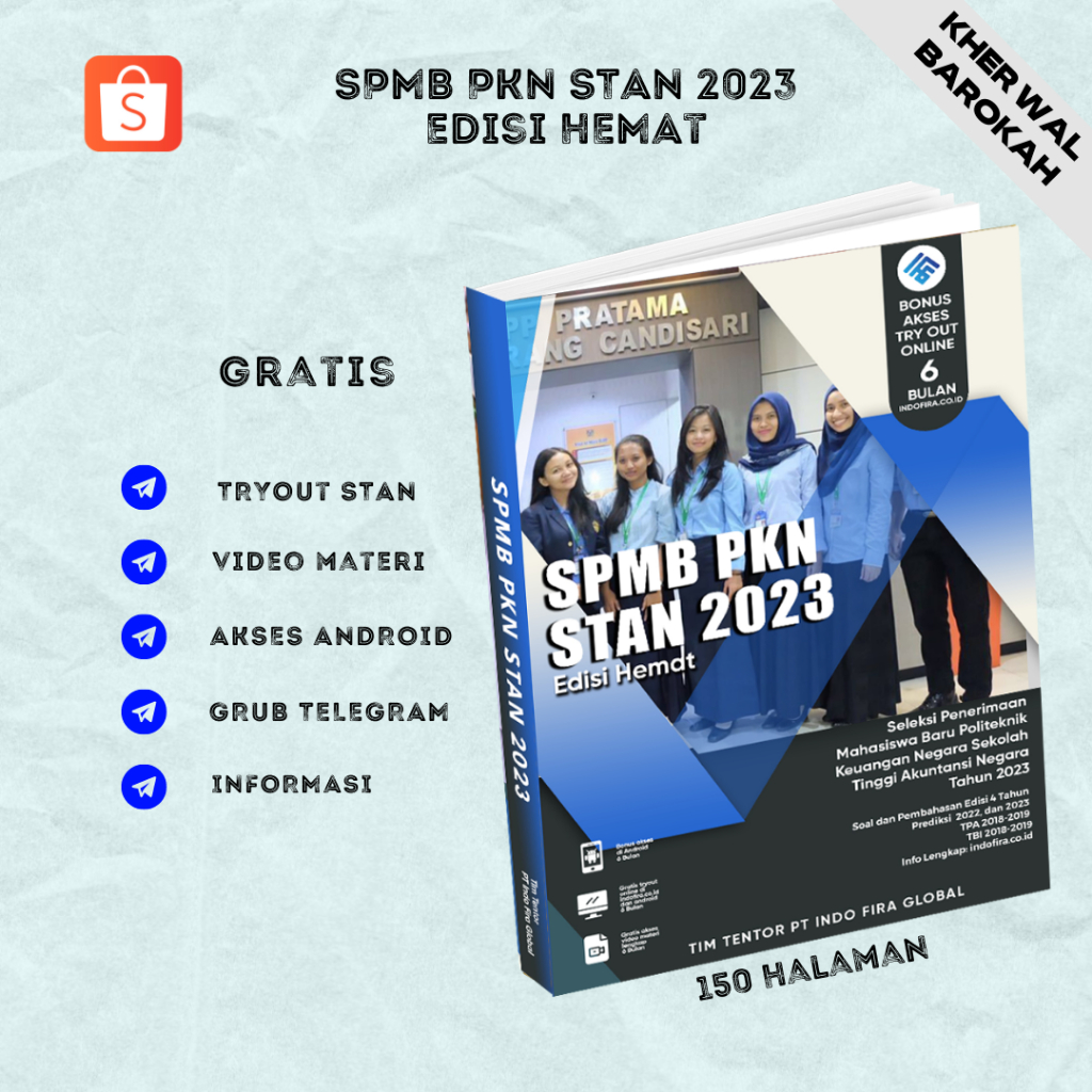 Jual Buku TERBARU PKN STAN 2023 Edisi Hemat + Buku Soal Dan Pembahasan ...