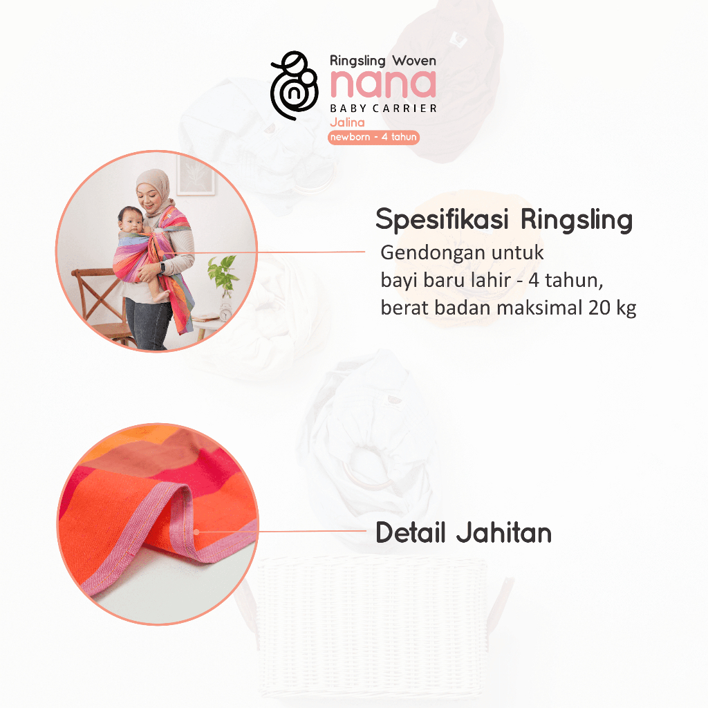 Ring sling nana baby carrier on sale