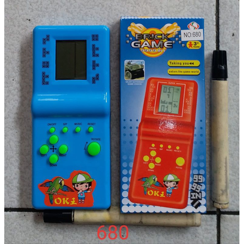 Jual Mainan Gameboard Mainan game Tetris Brick Game | Shopee Indonesia