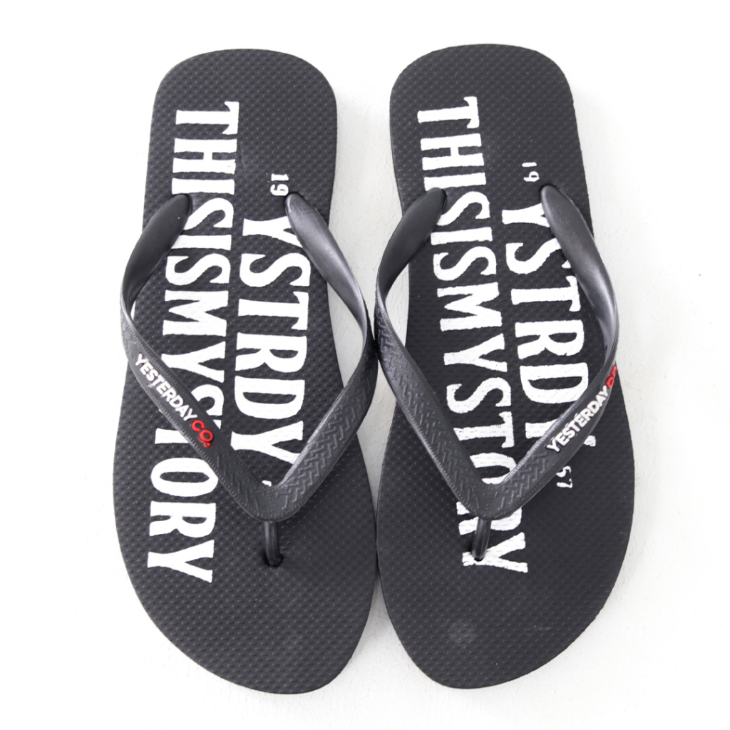 Jual Yesterday Sandals This Is Black | Shopee Indonesia