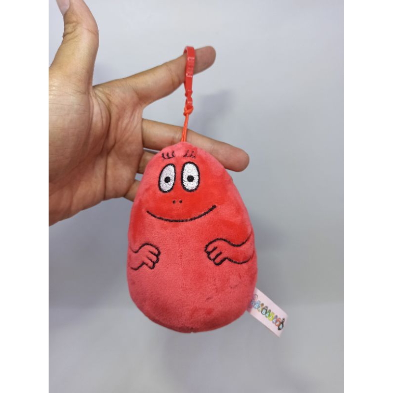 Jual boneka barbapapa pou keychain original | Shopee Indonesia