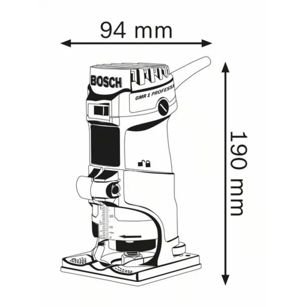 Jual Bosch Profile Router Machine Mesin Profil Trimmer Kayu Router ...