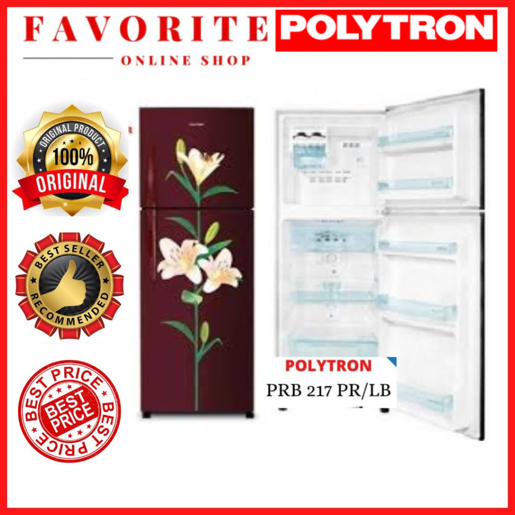 Jual KULKAS POLYTRON 2 PINTU PRB 217 LEMARI ES 2 PINTU PRB217 PRB 217 ...