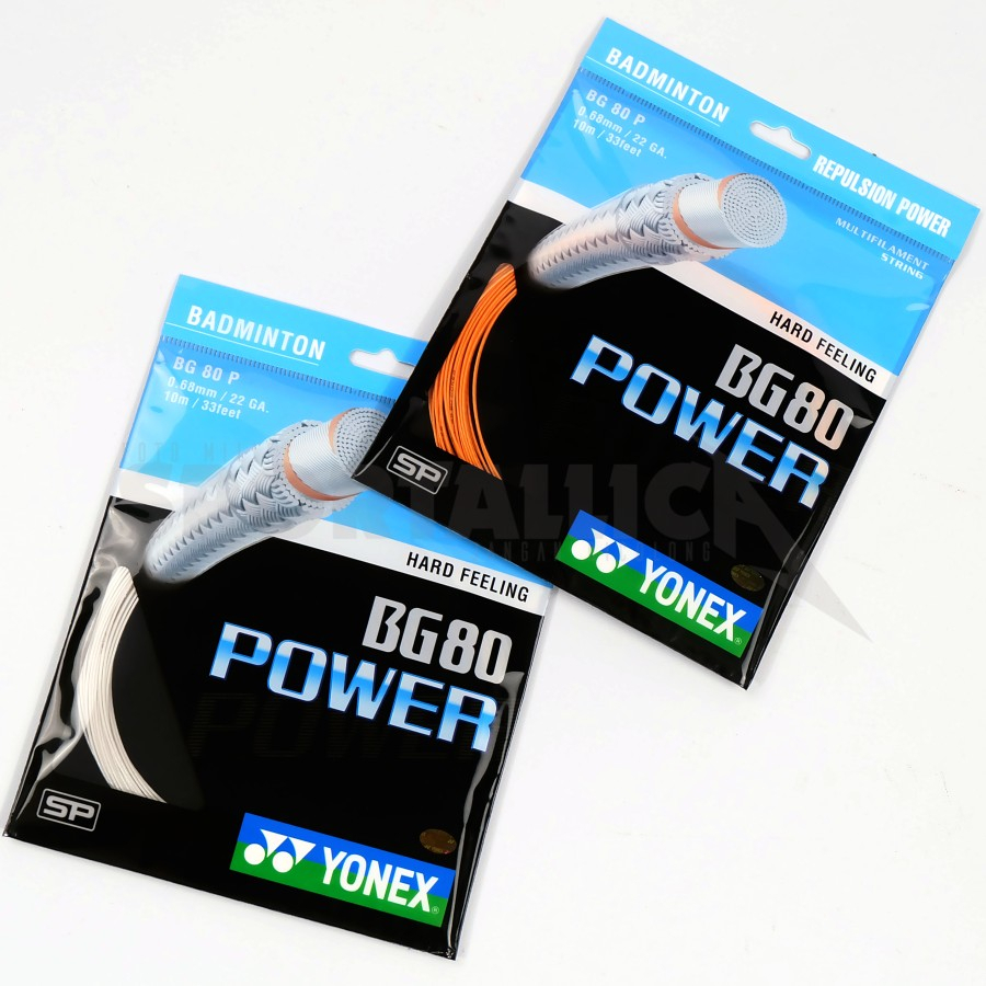 Jual SENAR BADMINTON YONEX BG 80 - BG80 POWER ORIGINAL SUNRISE KODE SP ...