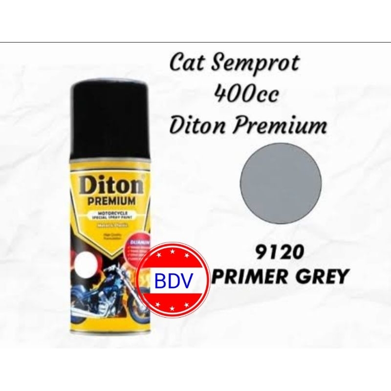 Jual Diton Premium Primer Grey 9120 400cc Shopee Indonesia