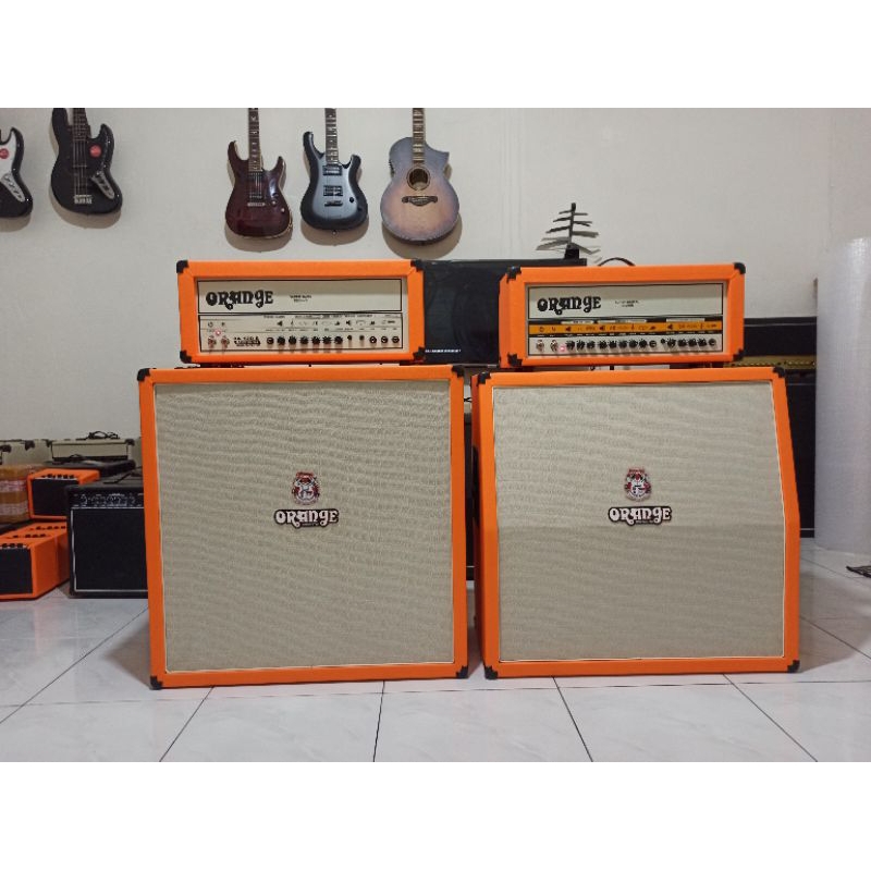 Jual ampli gitar dan bass custom 12incx4 untuk studio dan panggung