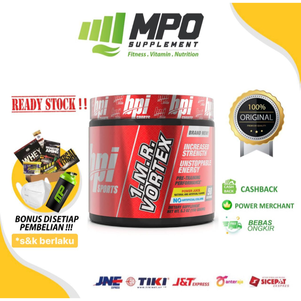 Jual BPI 1.M.R. Vortex (50 servings) BPI 1MR Vortex BPI 1 MR Vortex Pwo ...