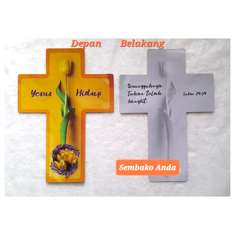 Jual A) Selamat Paskah. Selipan Buku Ayat Alkitab. Bookmarks. Pembatas ...