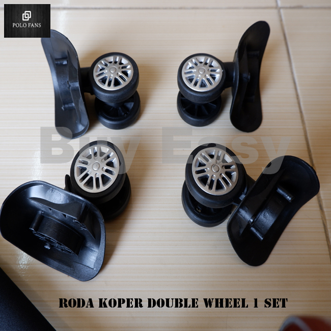 Jual Roda Koper Double Wheel Kanan Kiri 1 Set 4 Pcs cocok 18, 22, 20 ...