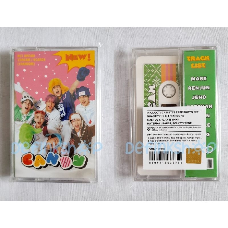 Jual [READY STOCK] MD NCT Dream Candy - Cassette Tape Photo Set