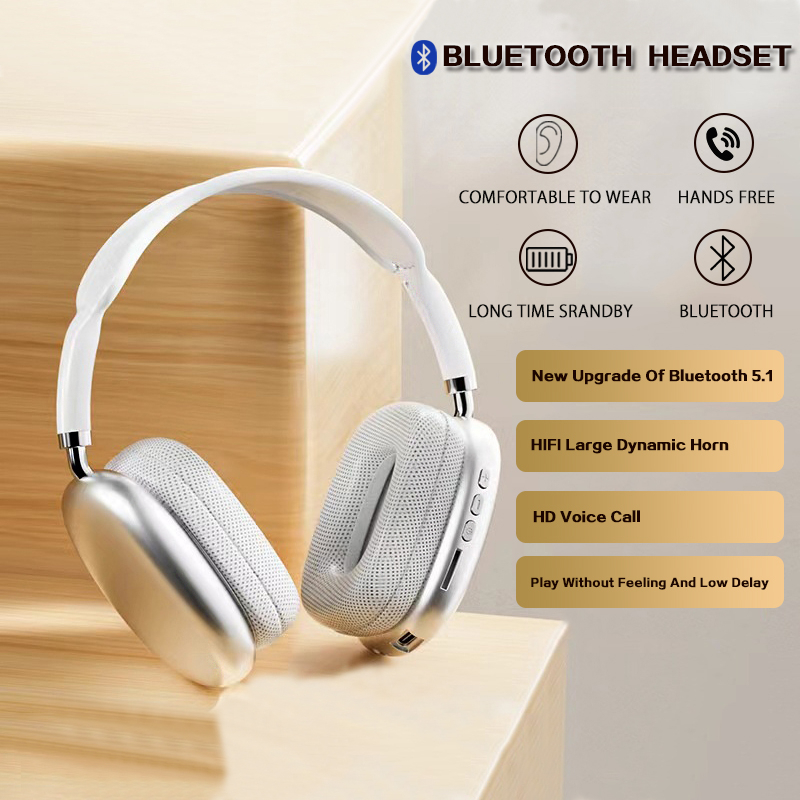 Jual P9 Bluetooth Headphone Bluetooth 5.1 IPX4 Waterproof Wireless