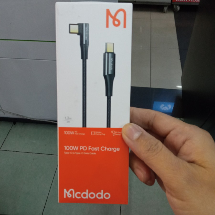 Jual MCDODO CA-5176/CA-8320 Cable USB to Type C Fast Charge 3A Quick 4. ...
