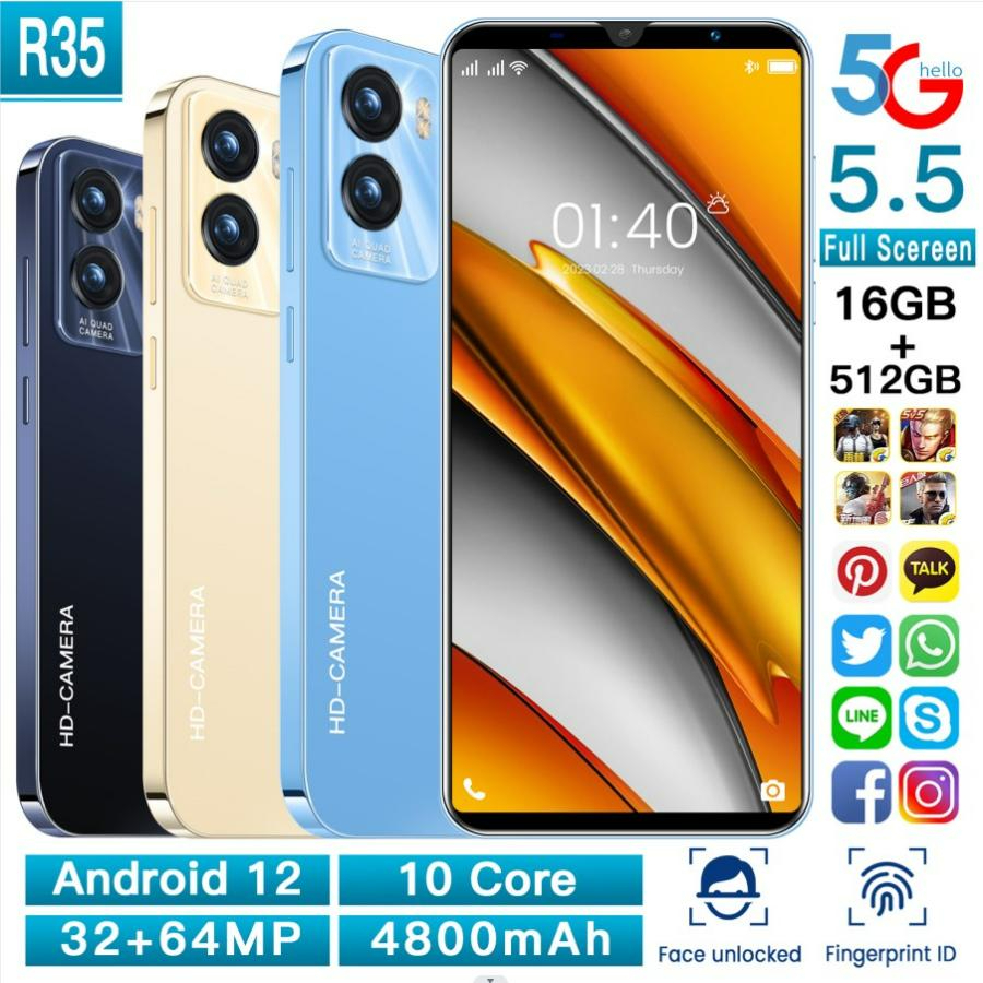 Jual Handphone VIVO R35 2023 baru murah Smartphone terbaru 256GB 512GB