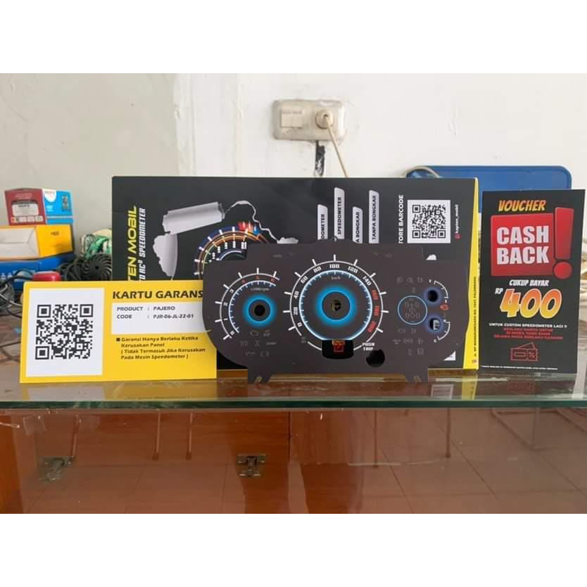 Jual Custom Panel Speedometer Innova Mobil Innova Reborn Dark Blue ...