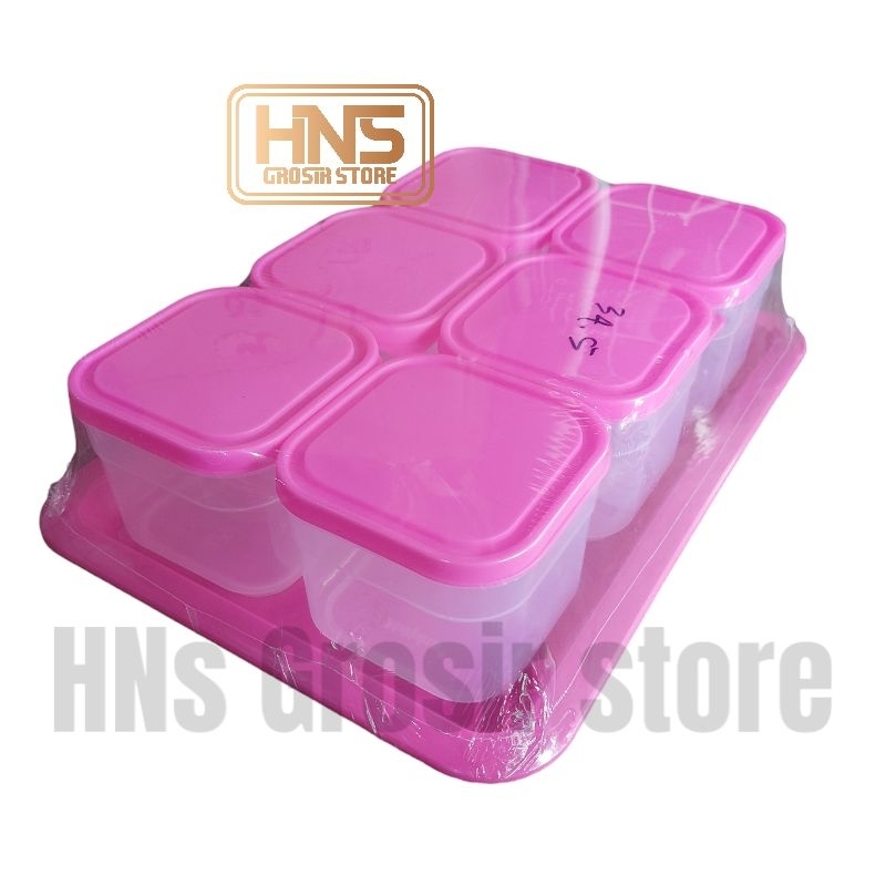 Jual Toples Set Isi 6 Nampan Segi Mini Multiyppast Toples Permen Hari Raya Plastik Shopee 7147