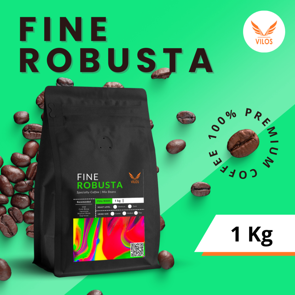 Jual Biji Kopi Bubuk Fine Robusta Gunung Ijen Coffee Espresso Roast