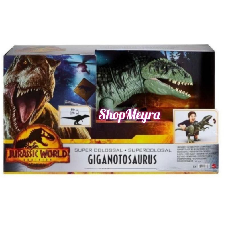 Jual Jurassic World Dominion Super Colossal Giganotosaurus Extra Large