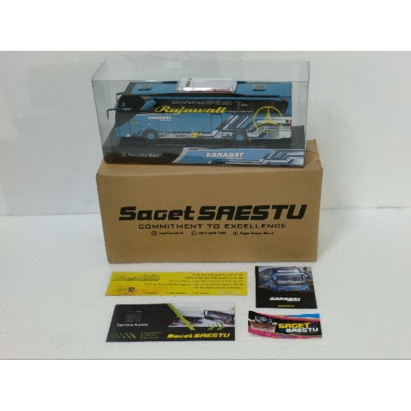 Jual MINIATUR BIS BUS PAPERCRAFT SAHABAT RAJAWALI ADIPUTRO SETRA JETBUS ...