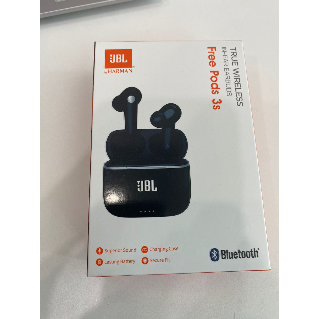 EARPHONE WIRELESS JBL Free Pods 3s SUPERBASS SPORT HEADSET BLUETOOTH EARBUDS