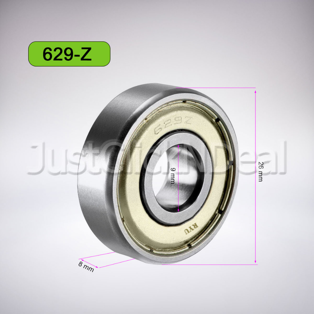 Jual RYU Bearing 607-Z 6201-Z 627-Z 629-Z Tutup Besi Lahar Laher Laker ...