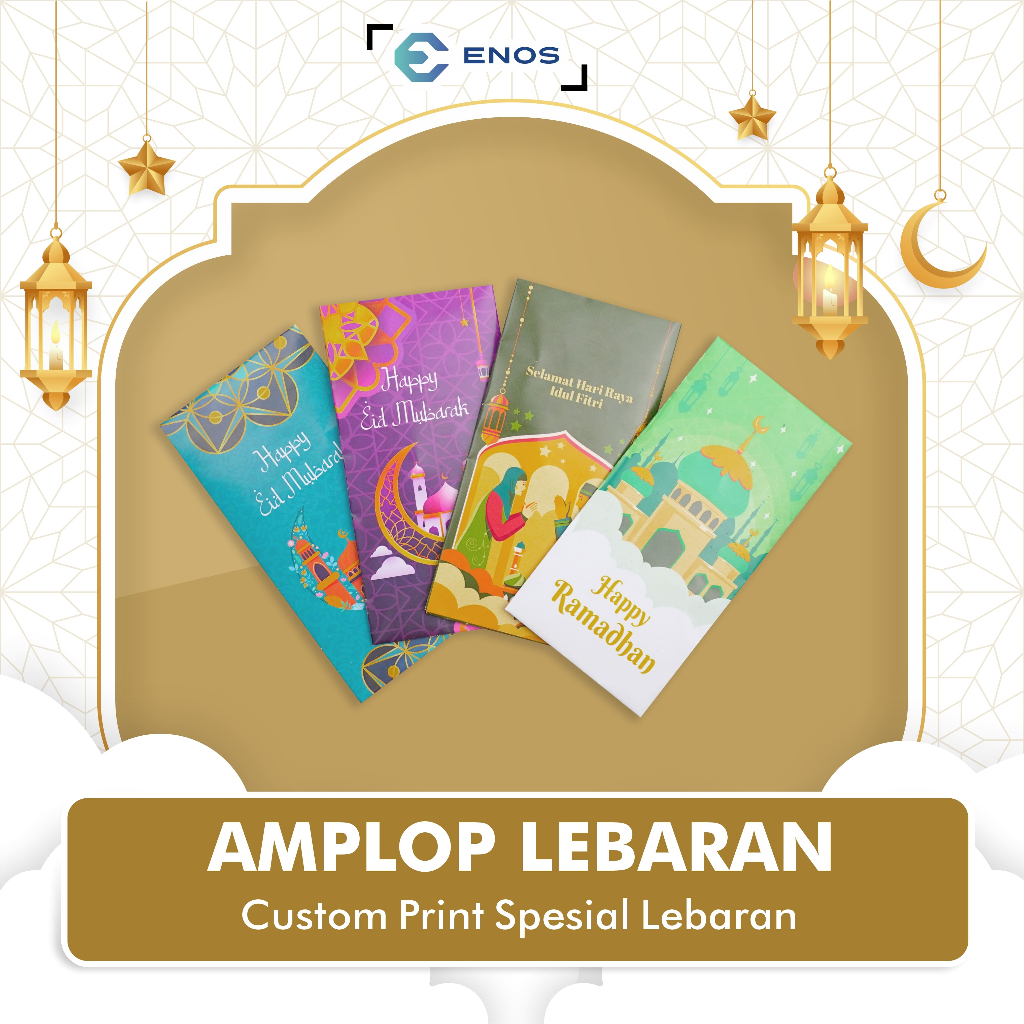 Jual Angpao Amplop Lebaran Idul Fitri Isi 10 Dan 50 Motif Islamiah ...