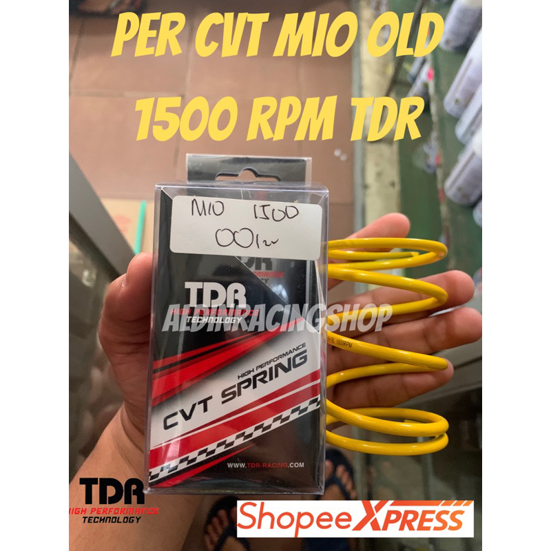 Jual Per CVT Mio 1500 RPM TDR Racing Sporty Soul/Fino Karbu/Nouvo/1500 ...