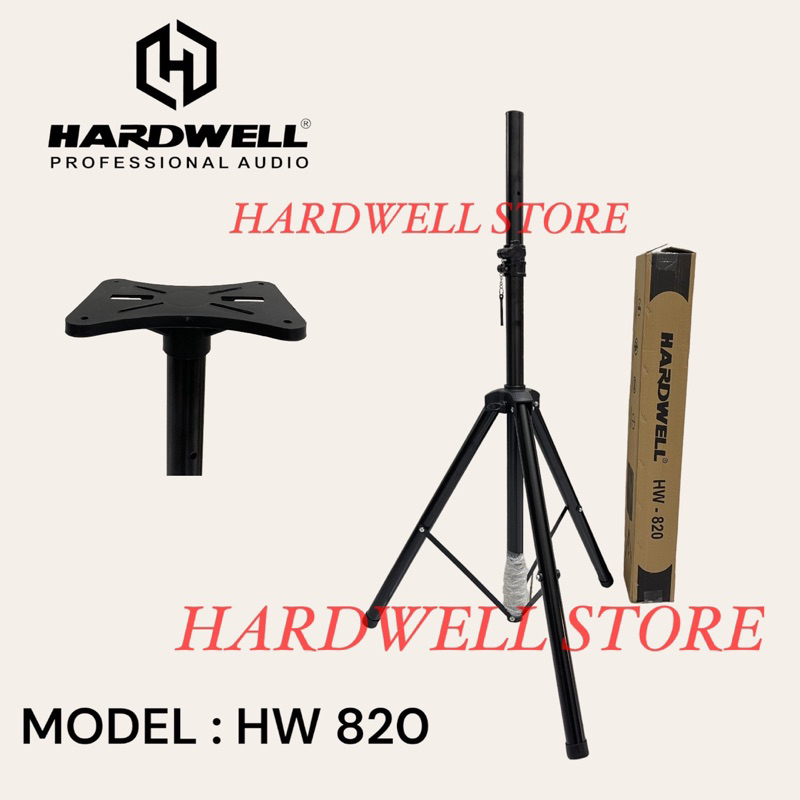 Jual Stand Speaker Hardwell / Tripod Speaker Hardwell HW 820 Shopee