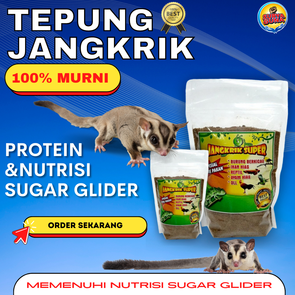 Jual Tepung Jangkrik Murni Tanpa Campuran Kualitas Terbaik Nutrisi Dan