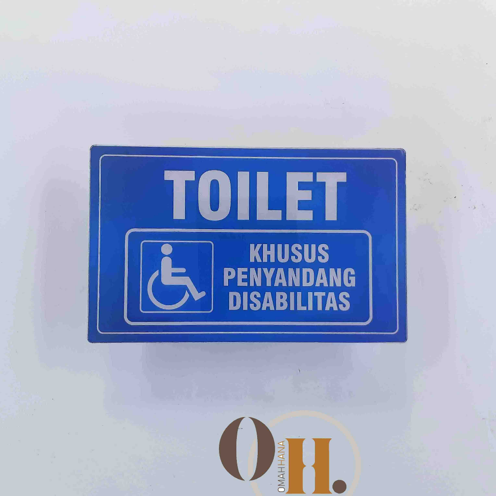 Jual Akrilik Toilet Khusus Penyandang Disabilitas - Akrilik Toilet ...