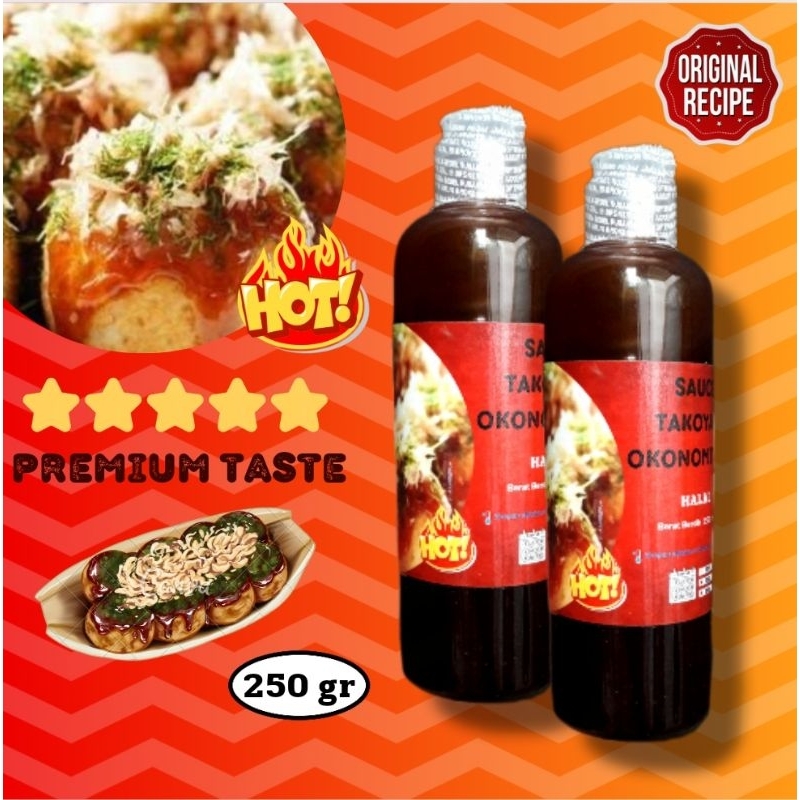 Jual Sauce Takoyaki Okonomiyaki Saos Takoyaki Pedas Toping Takoyaki Hot