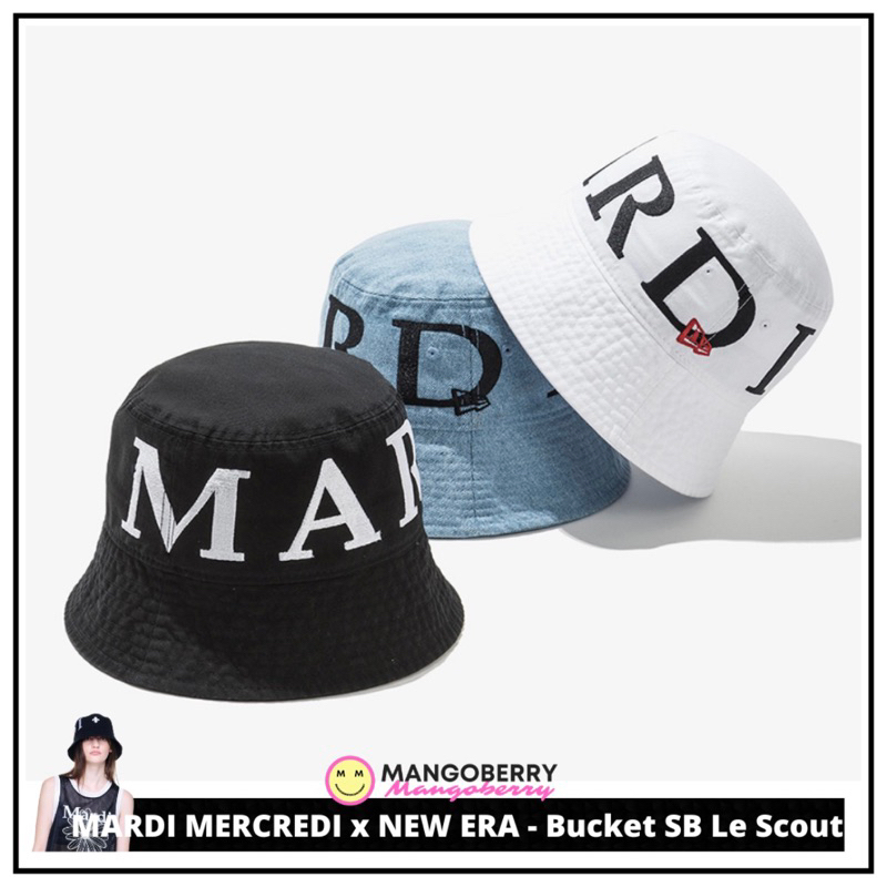【NEW ERA X MARDI MERCREDI】BUCKET SB LE SCOUT Scout Bucket Hat MARDI X NEW ERA Bucket SB Le Scout (bucket Hat)