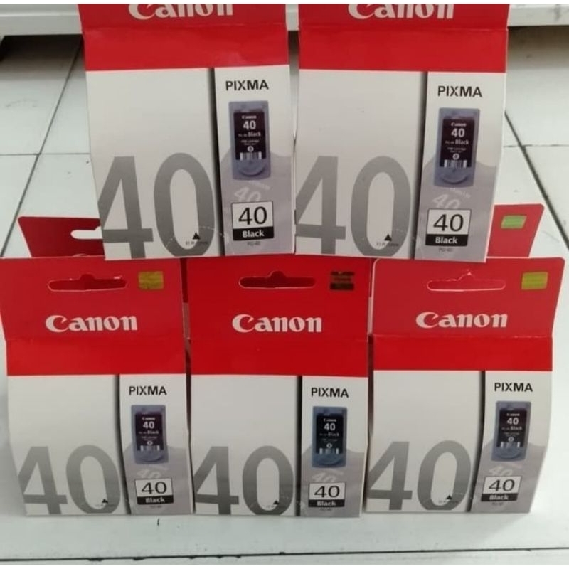 Jual Tinta Cartridge Canon 40 black (hitam) Shopee Indonesia