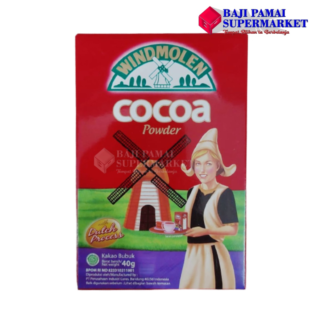Jual Windmolen Cocoa Powder 40gr | Shopee Indonesia