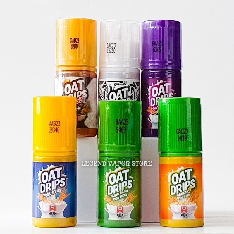 Jual Salt Nic Liquid Oat Drips Pods Series Ml Mg Authentic Shopee Indonesia