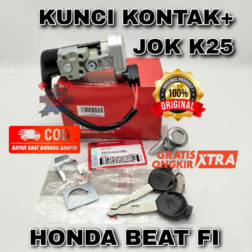 Jual Kunci Kontak Honda K25 Konci Motor Set Beat Karbu Beat FI Beat ESP ...