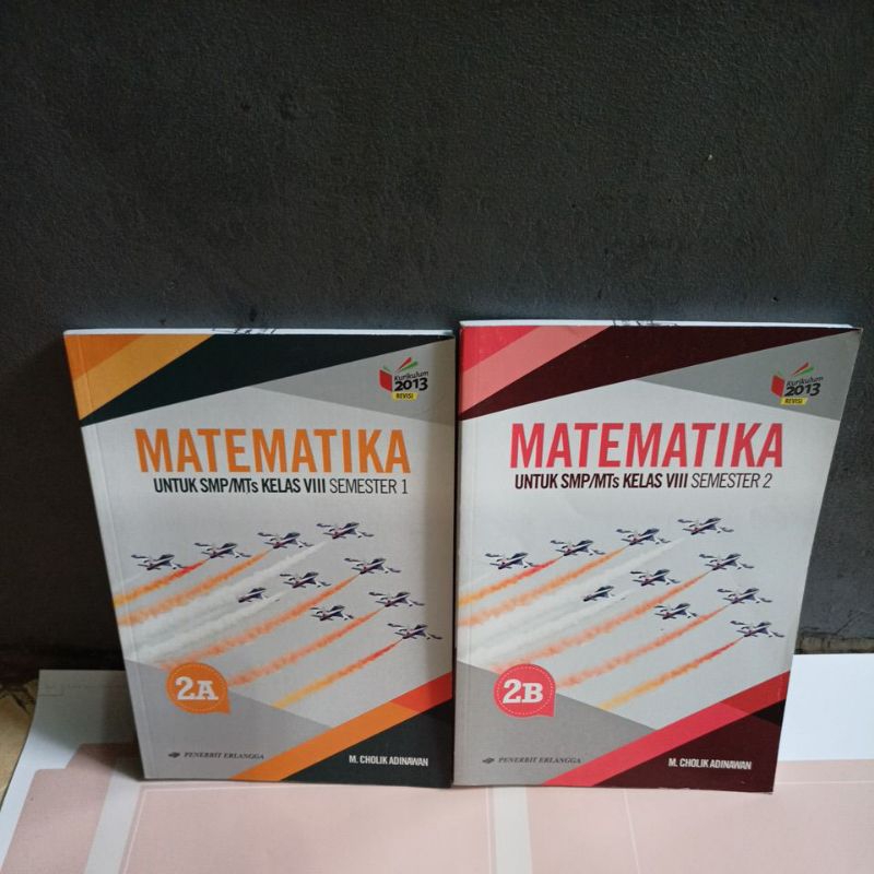 Jual Buku Matematika Untuk SMP Kelas 8 Semester 1 Dan 2 | Shopee Indonesia