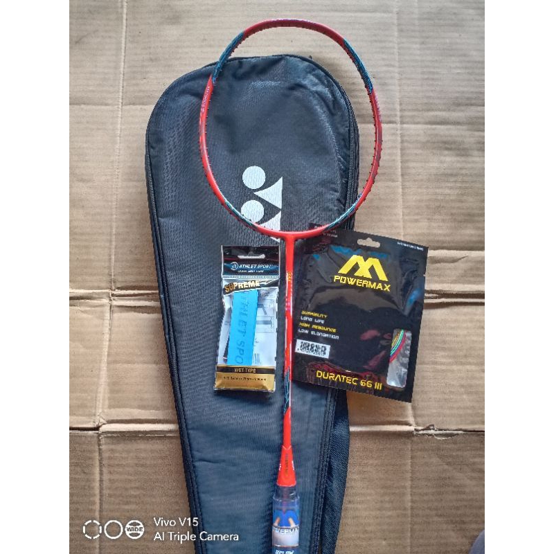 Jual Raket Badminton Power Max Type Max Force III Original Full Set ...