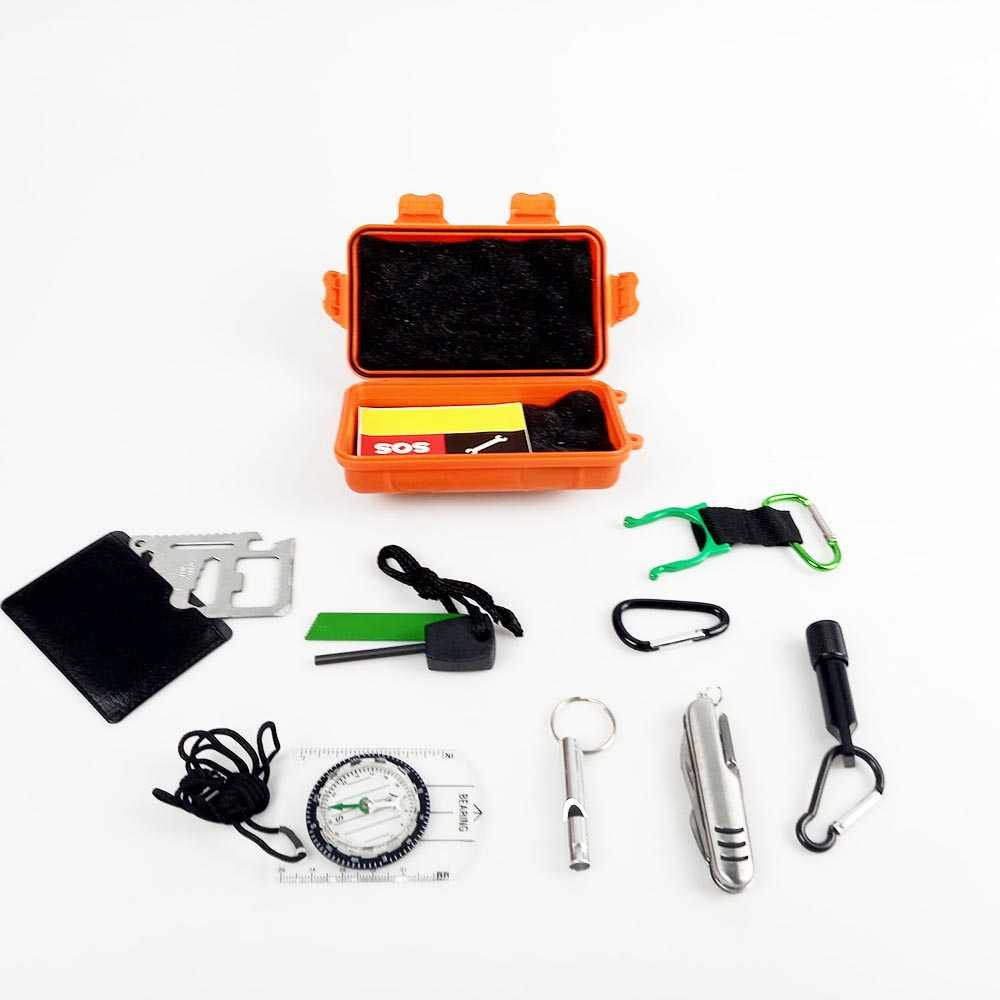 Jual Emergency Survival Kit Multifunctional First Aid SOS SAR - Kotak ...