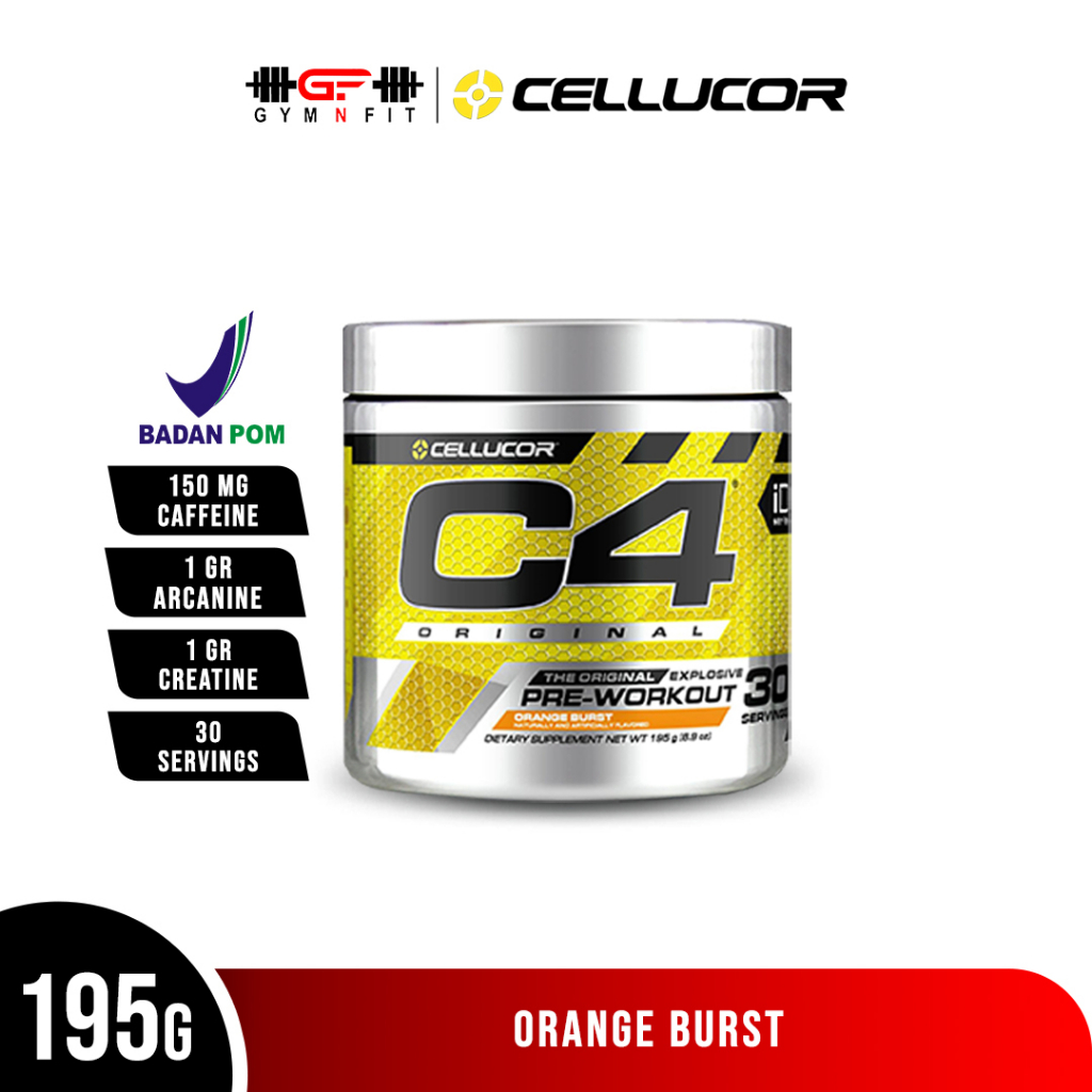 Jual Cellucor C4 The Original Explosive Pre Workout C4 Preworkout Suplemen Pre Workout