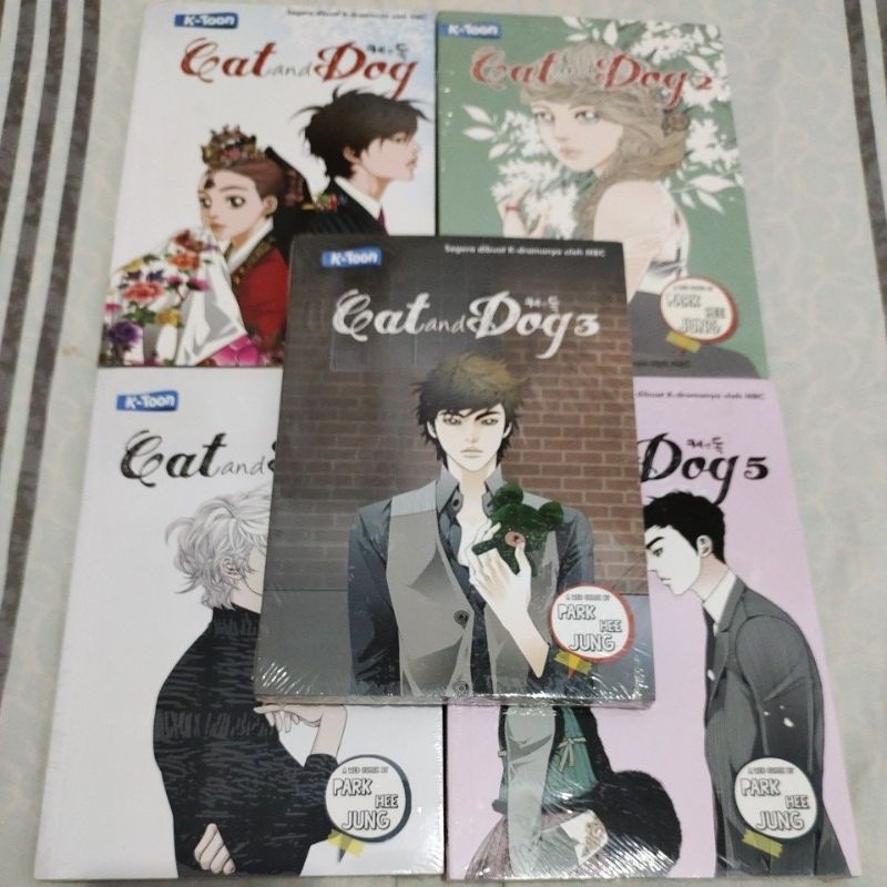 Jual Komik Cat and Dog by Park Hee Jung 15 E NEW ( full colour