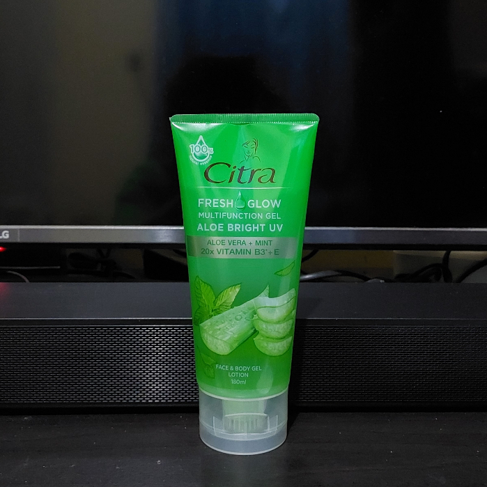 Jual Citra Fresh Glow Aloe Vera + Mint Face & Body Gel Lotion 180ml Shopee Indonesia