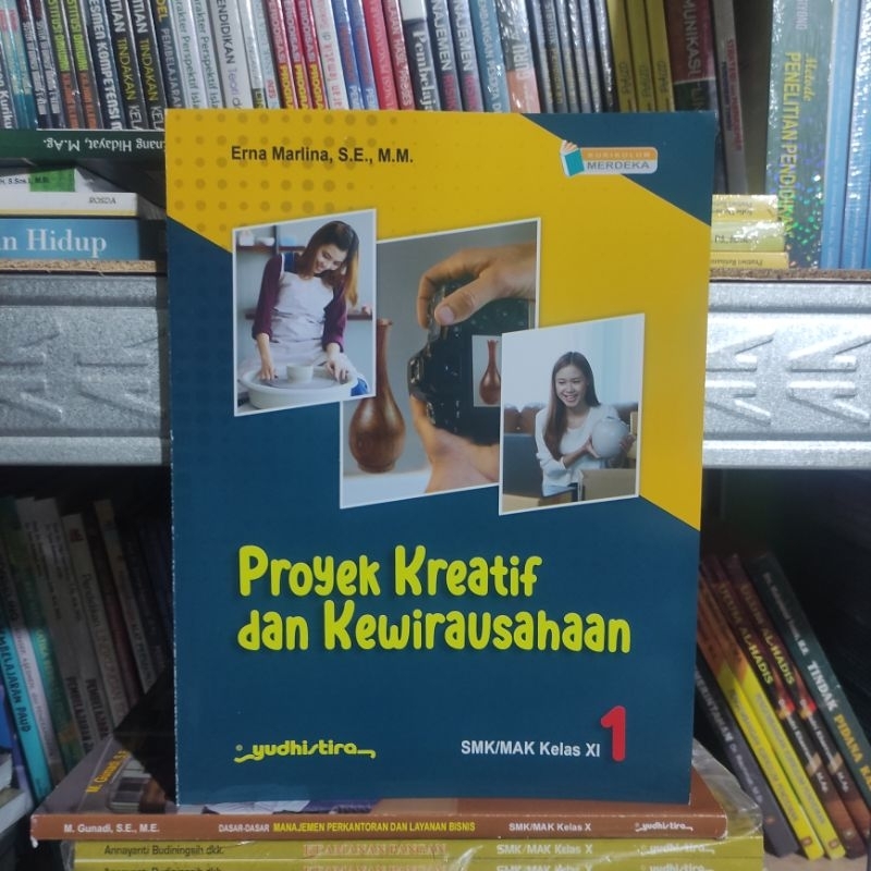 Jual Proyek Kreatif Dan Kewirausahaan SMK Kelas 11 Kurikulum Merdeka ...