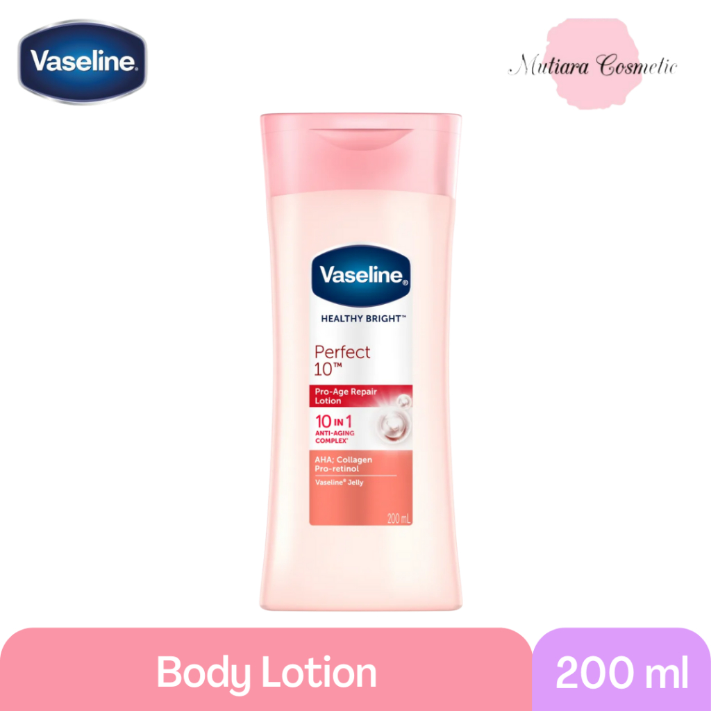 Vaseline healthy deals white perfect 10