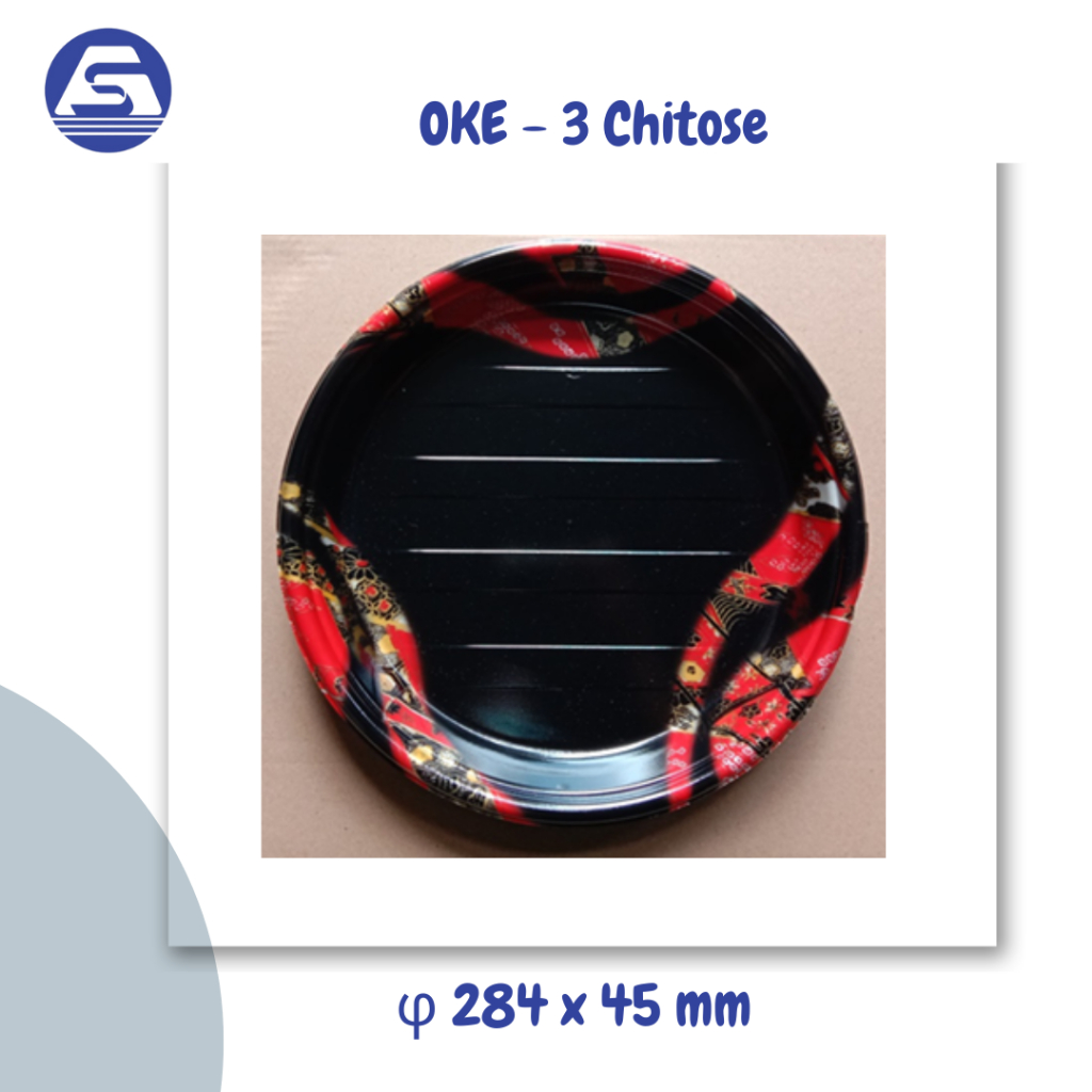 Jual Kemasan Makanan Sushi Tray Sushi PlatterMika Sushi OKE3