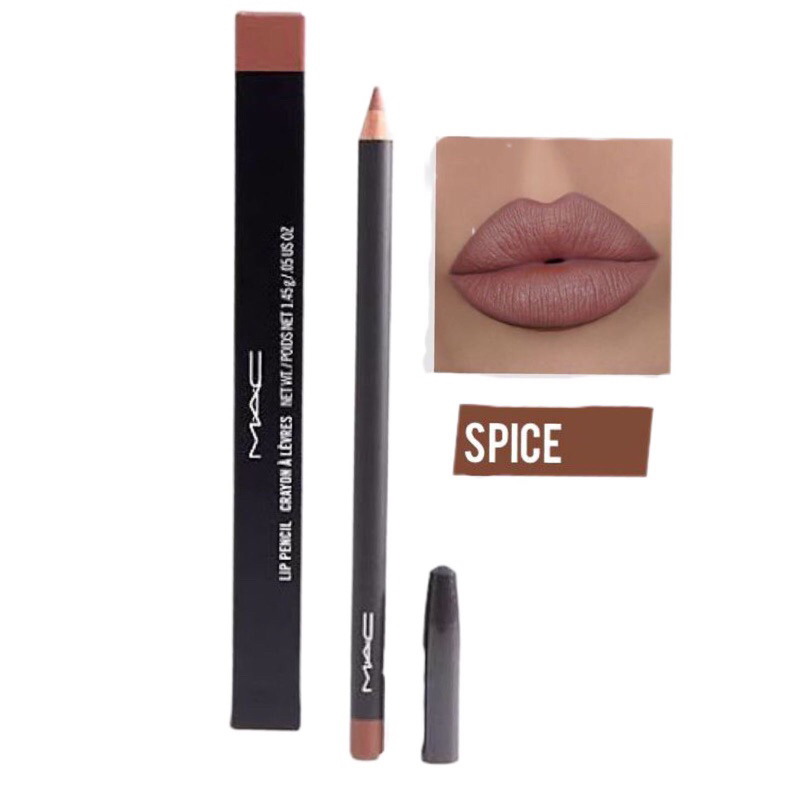 Jual Mac Lip Pencil Shade Spice Full Size With Box
